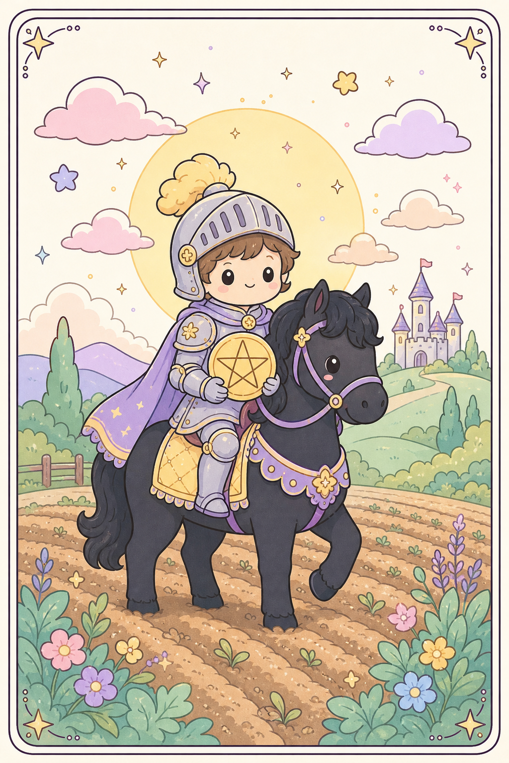 ไพ่ทาโรต์ Knight of Pentacles อัศวินเหรียญ