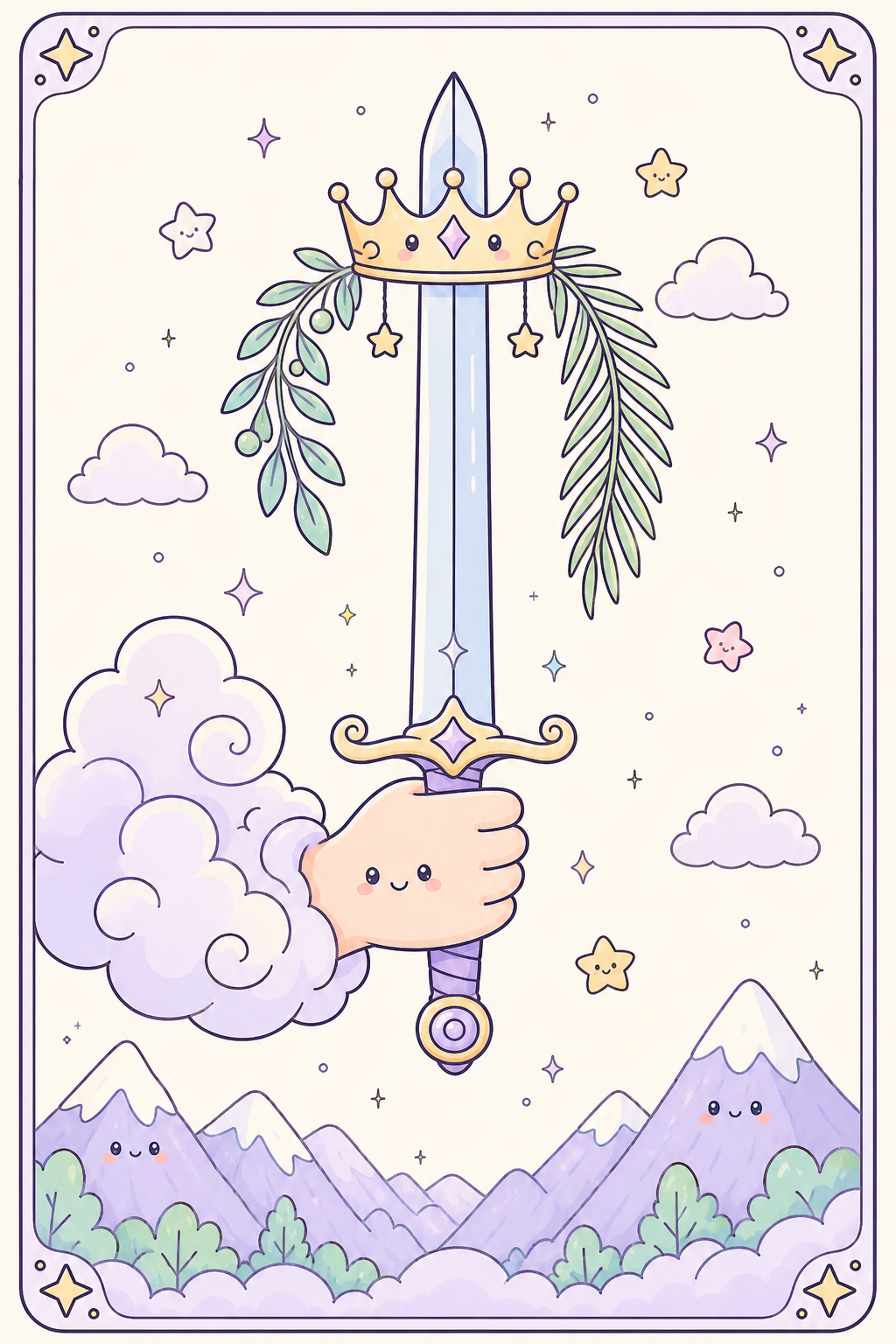 ไพ่ทาโรต์ Ace of Swords เอซดาบ