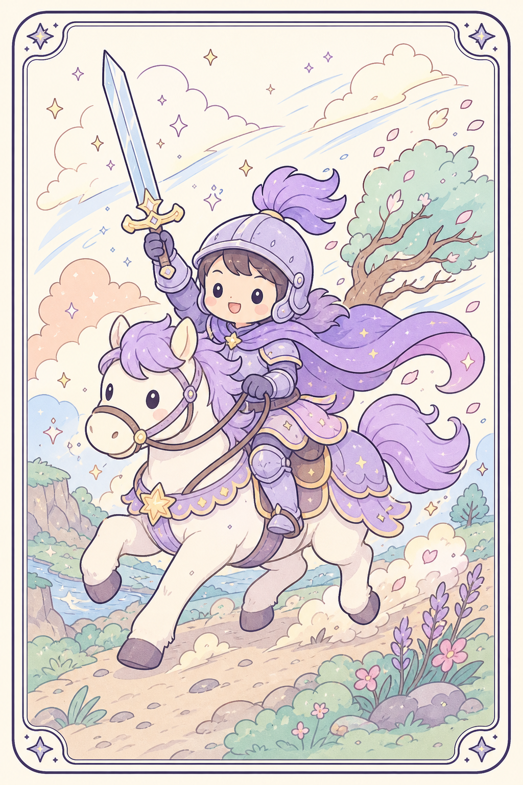 ไพ่ทาโรต์ Knight of Swords อัศวินดาบ